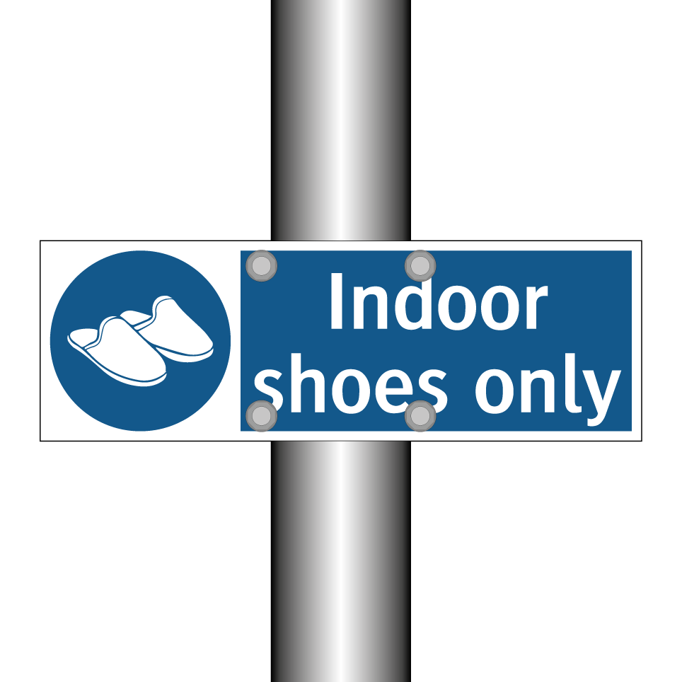 Indoor shoes only