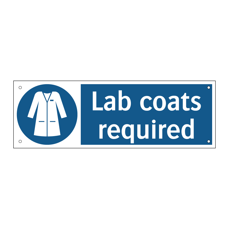 Lab coats required