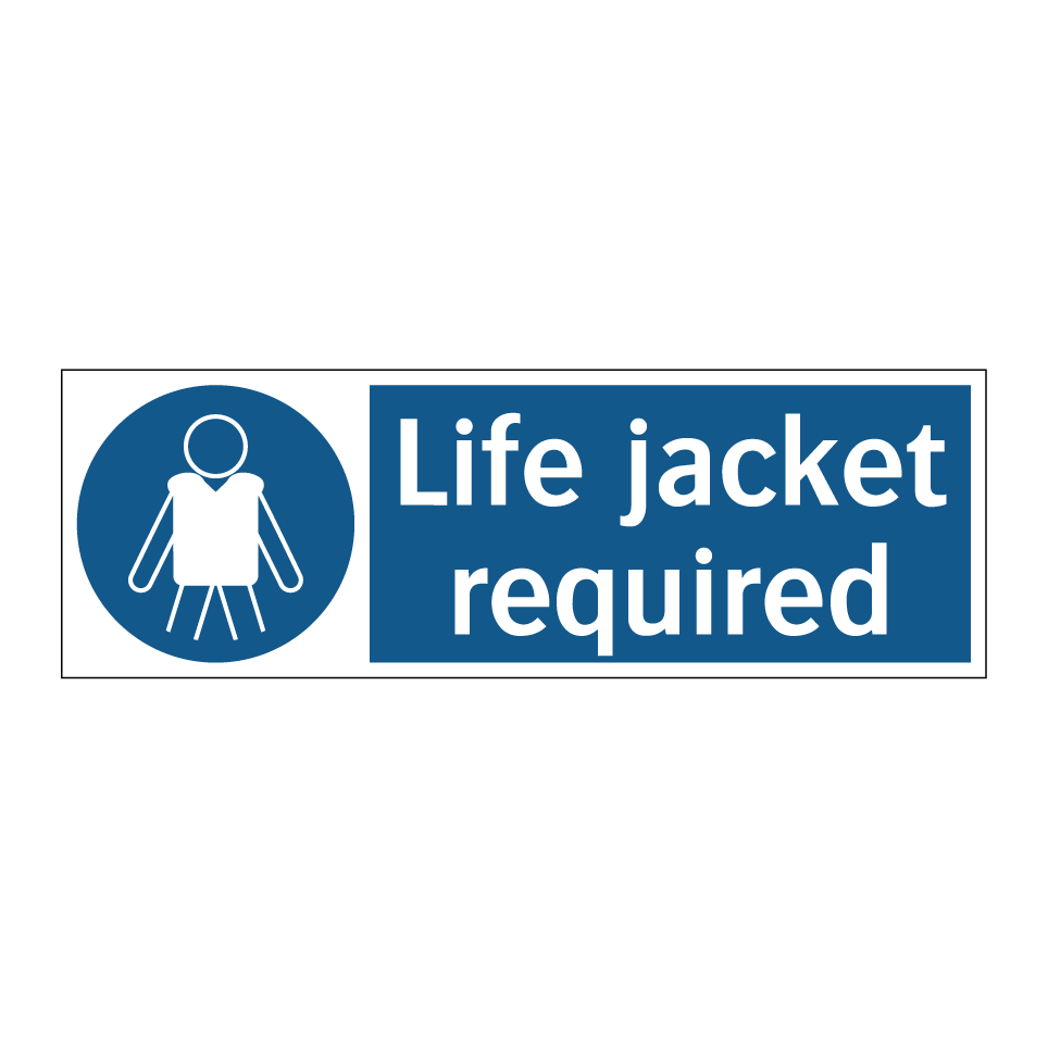 Life jacket required