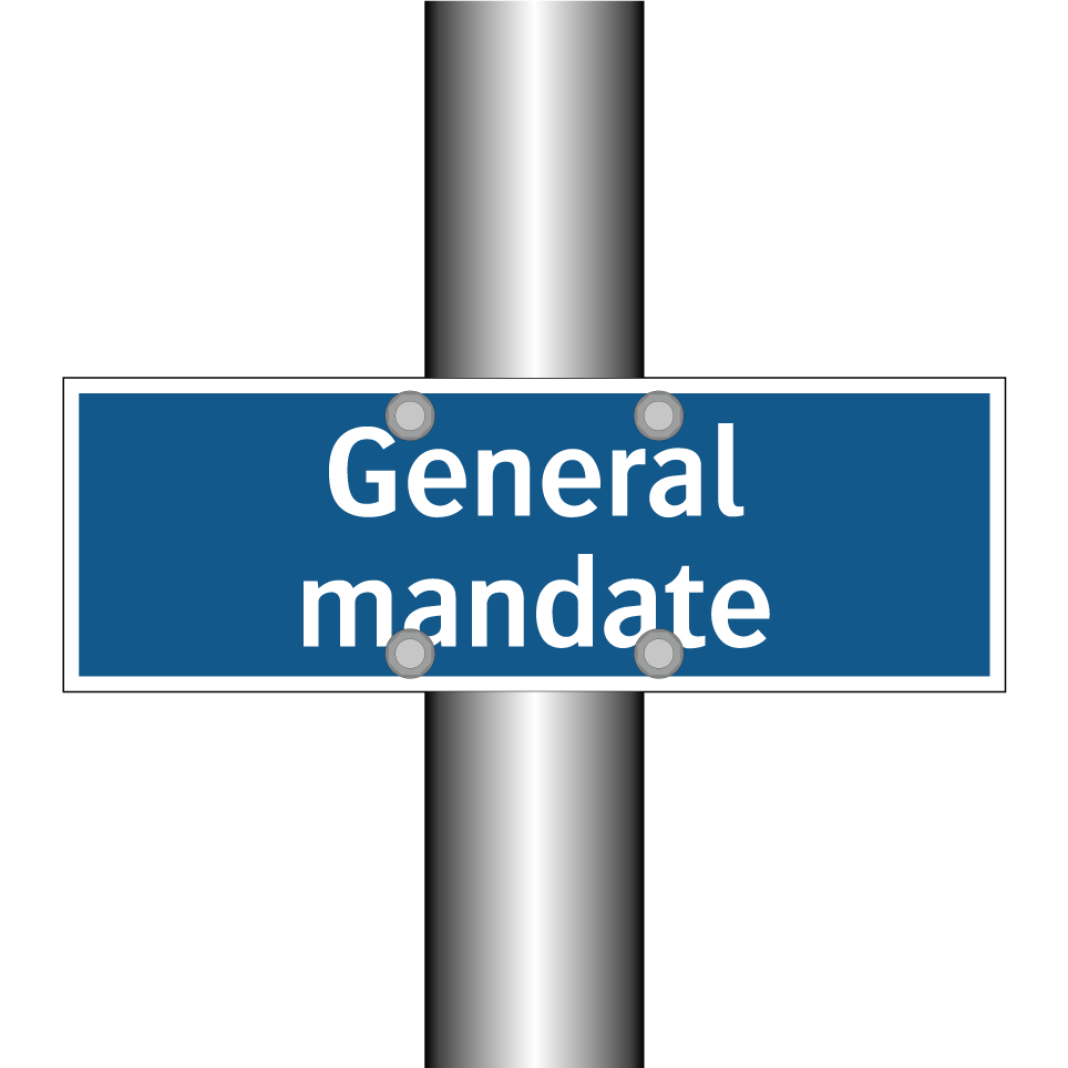 General mandate