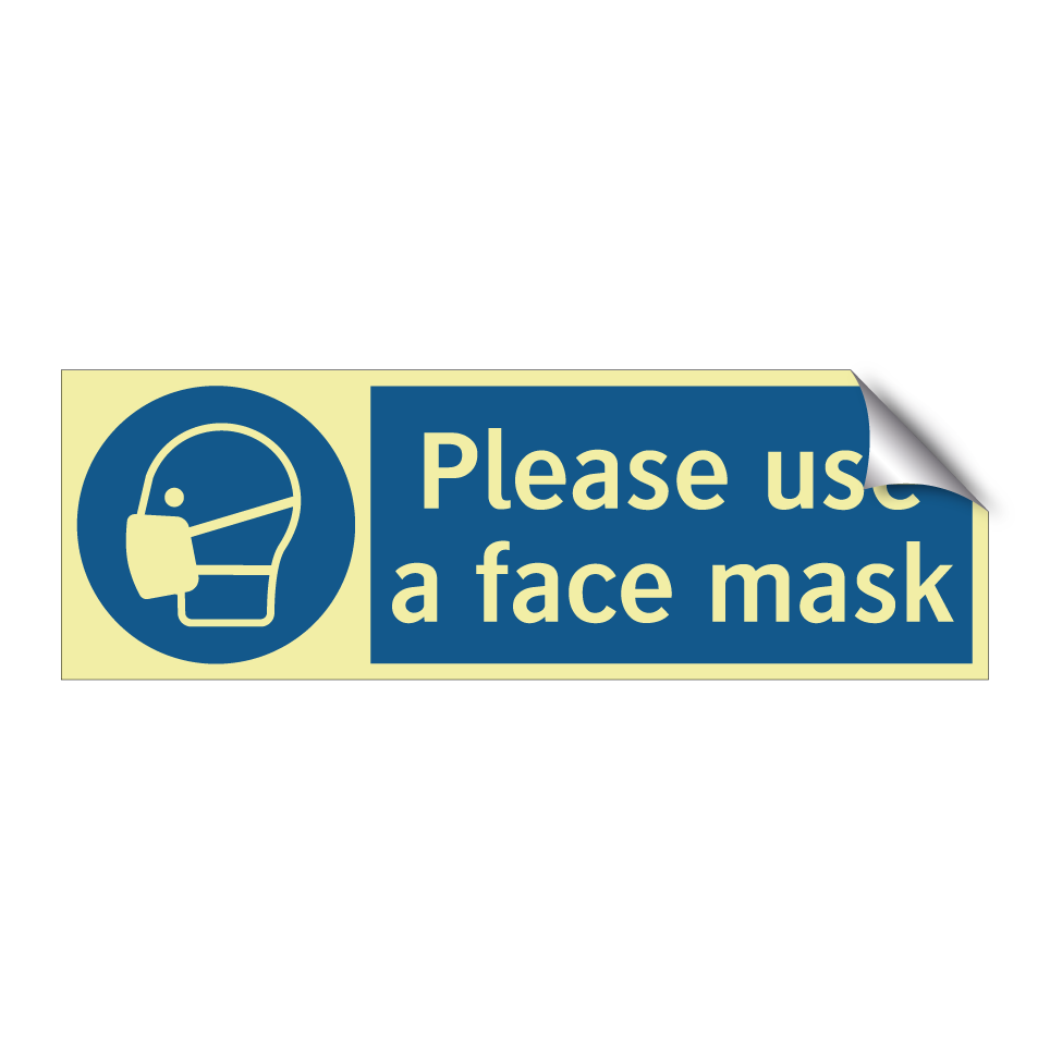Please use a face mask