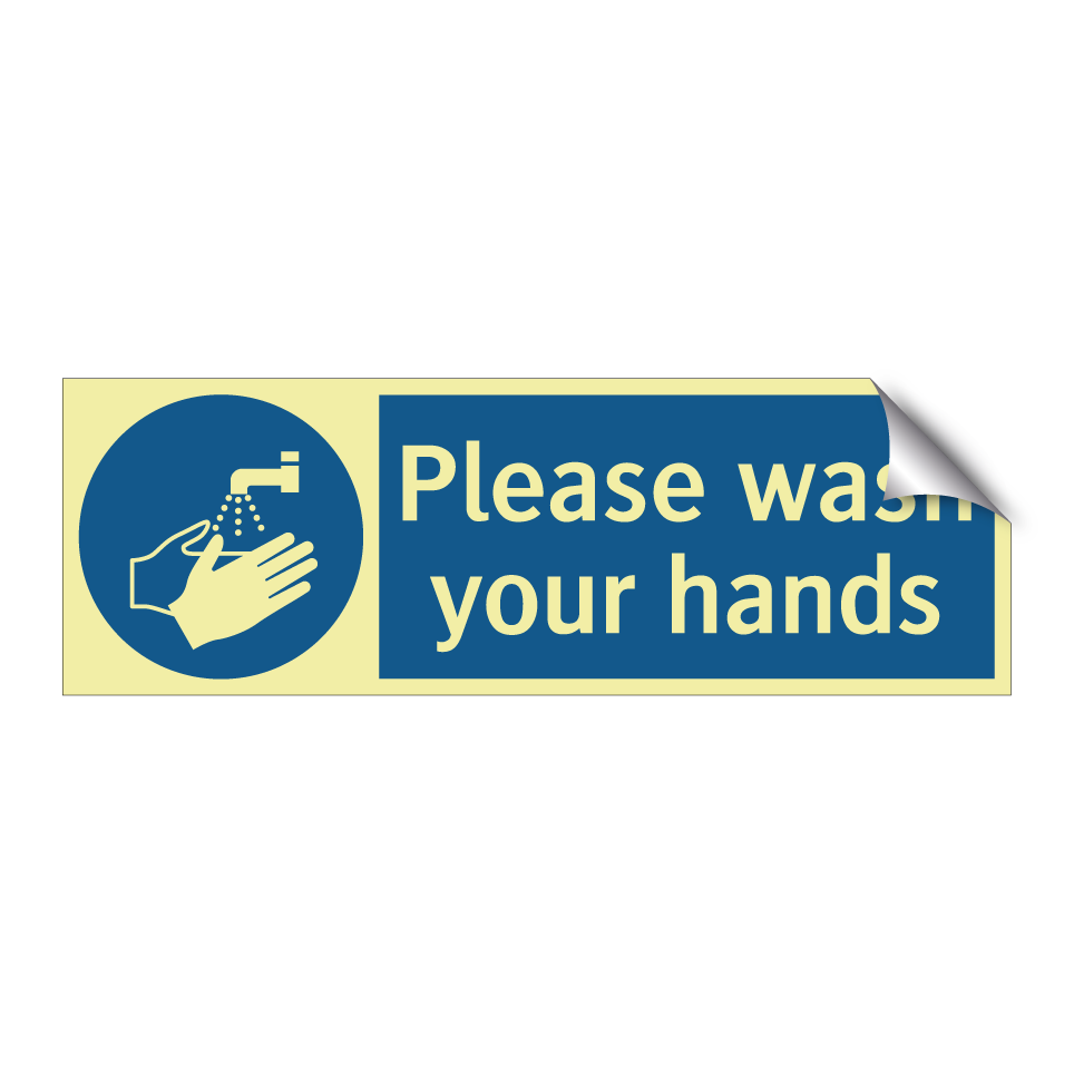 Please wash your hands