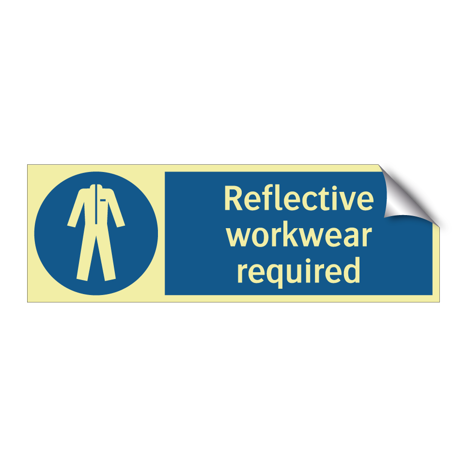 Reflective workwear required