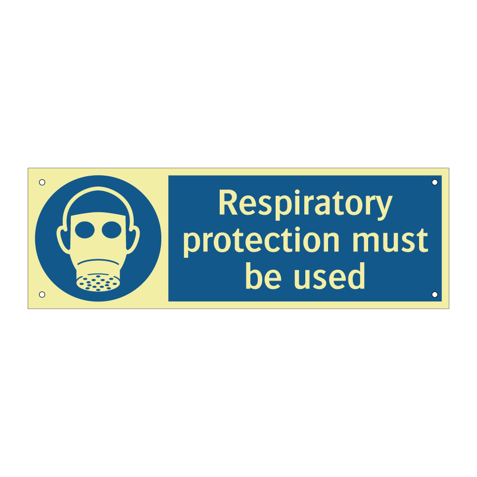 Respiratory protection must be used