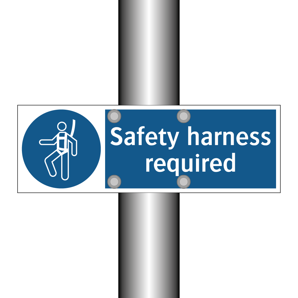 Safety harness required