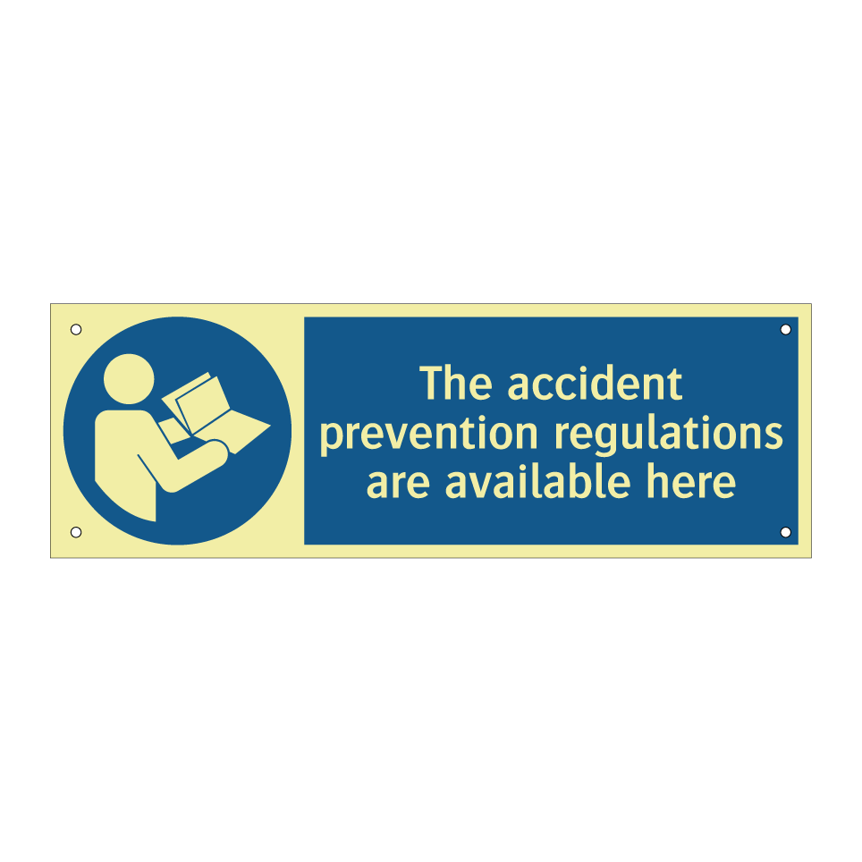 The accident prevention regulations are available here