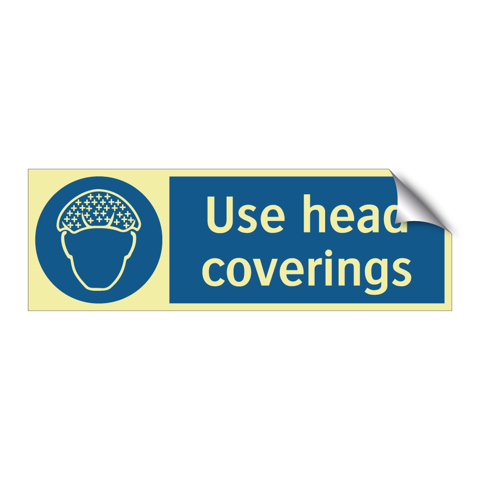 Use head coverings