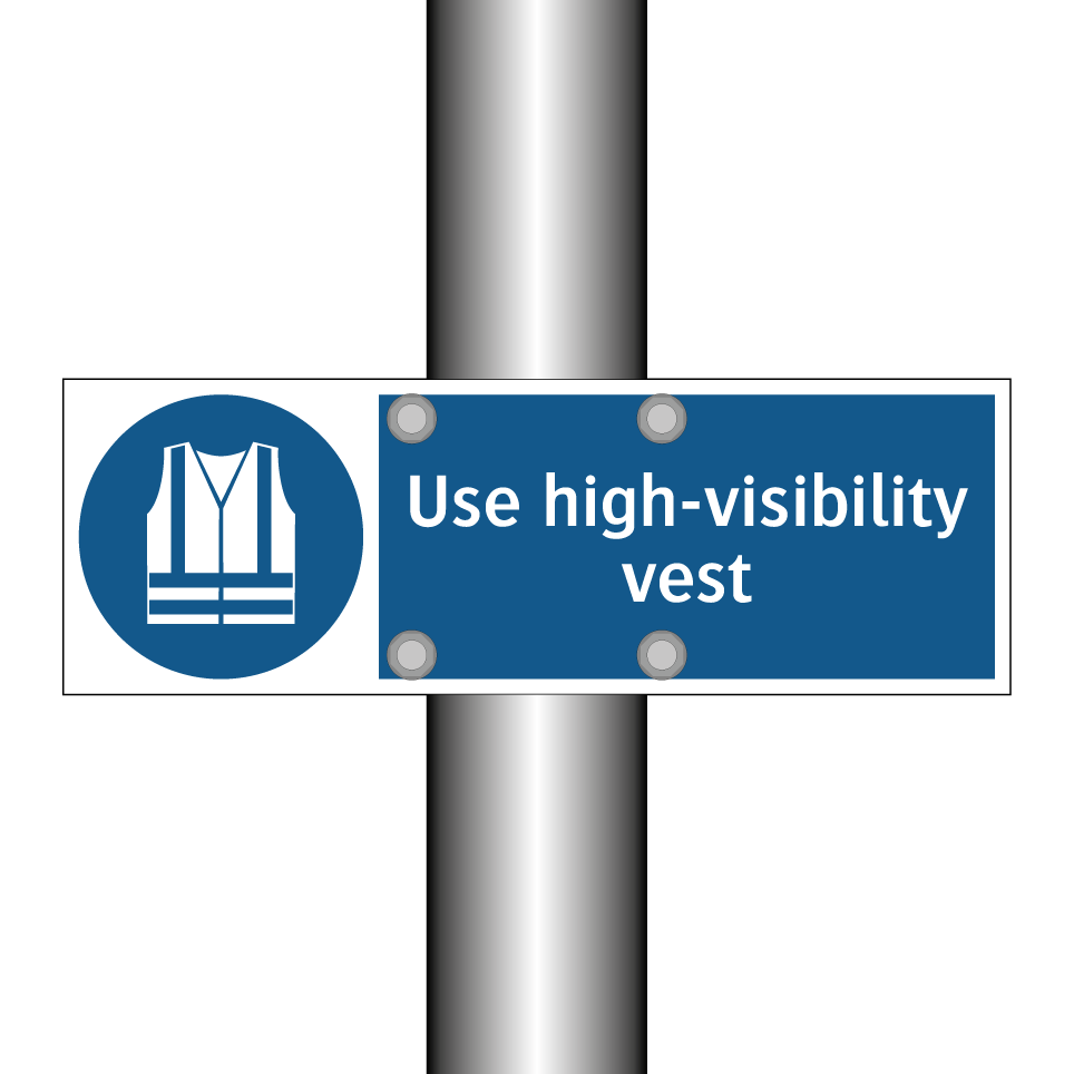 Use high-visibility vest
