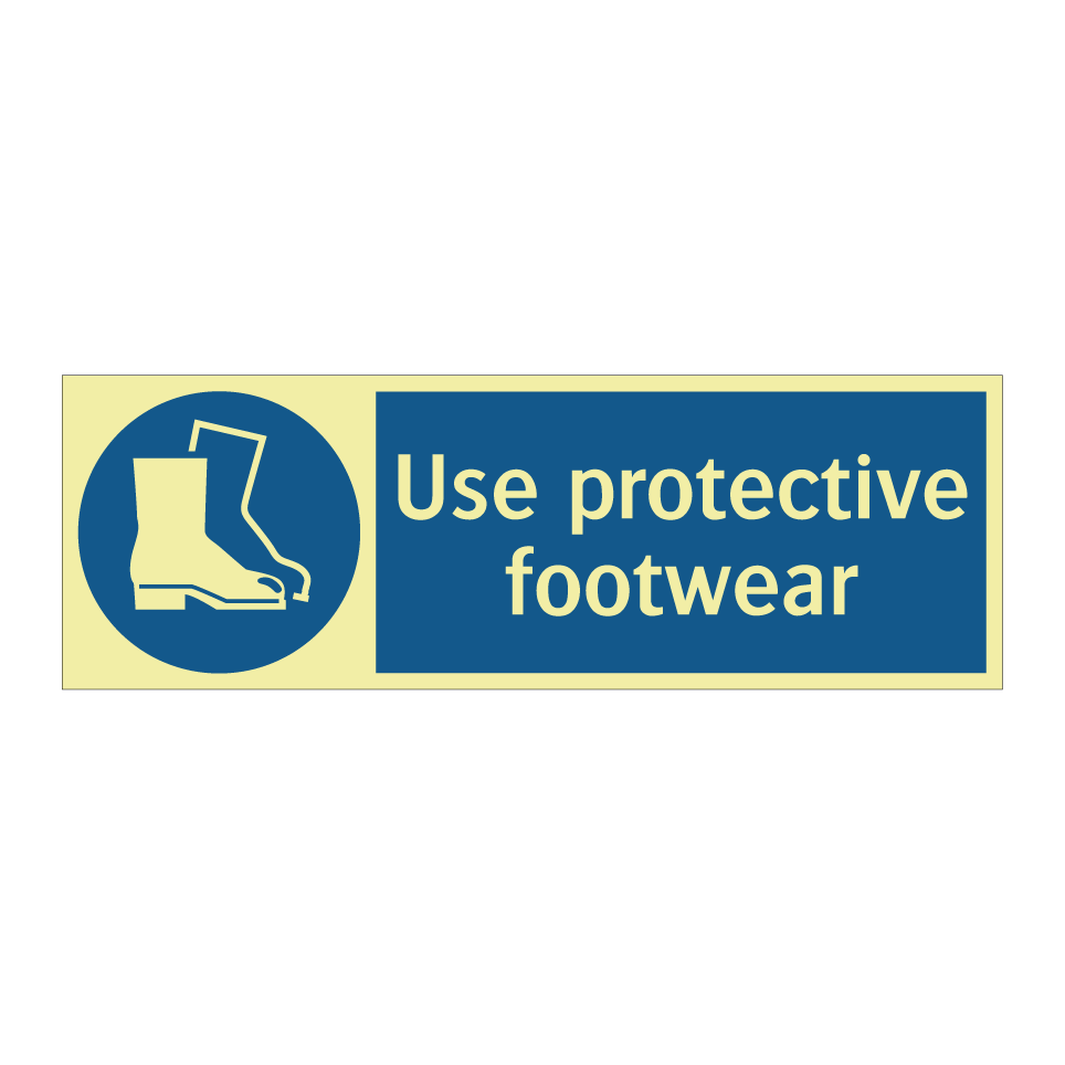 Use protective footwear