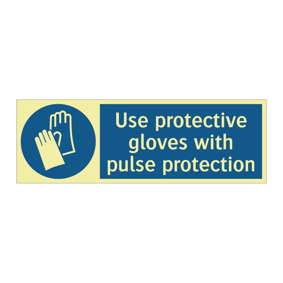 Use protective gloves with pulse protection