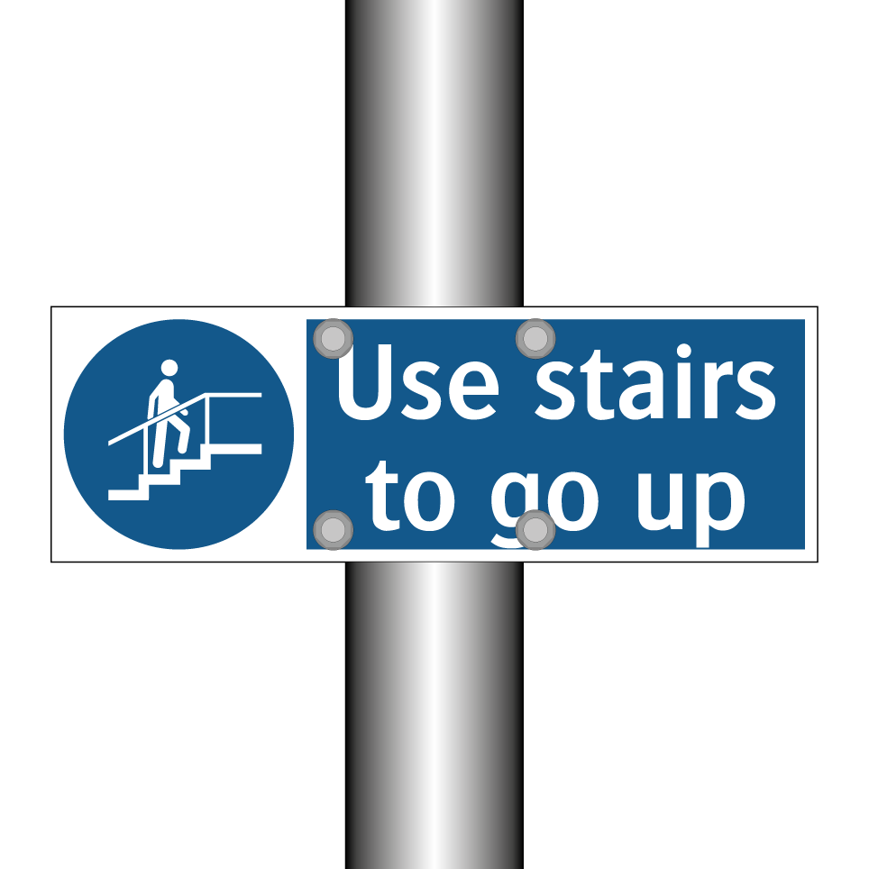 Use stairs to go up