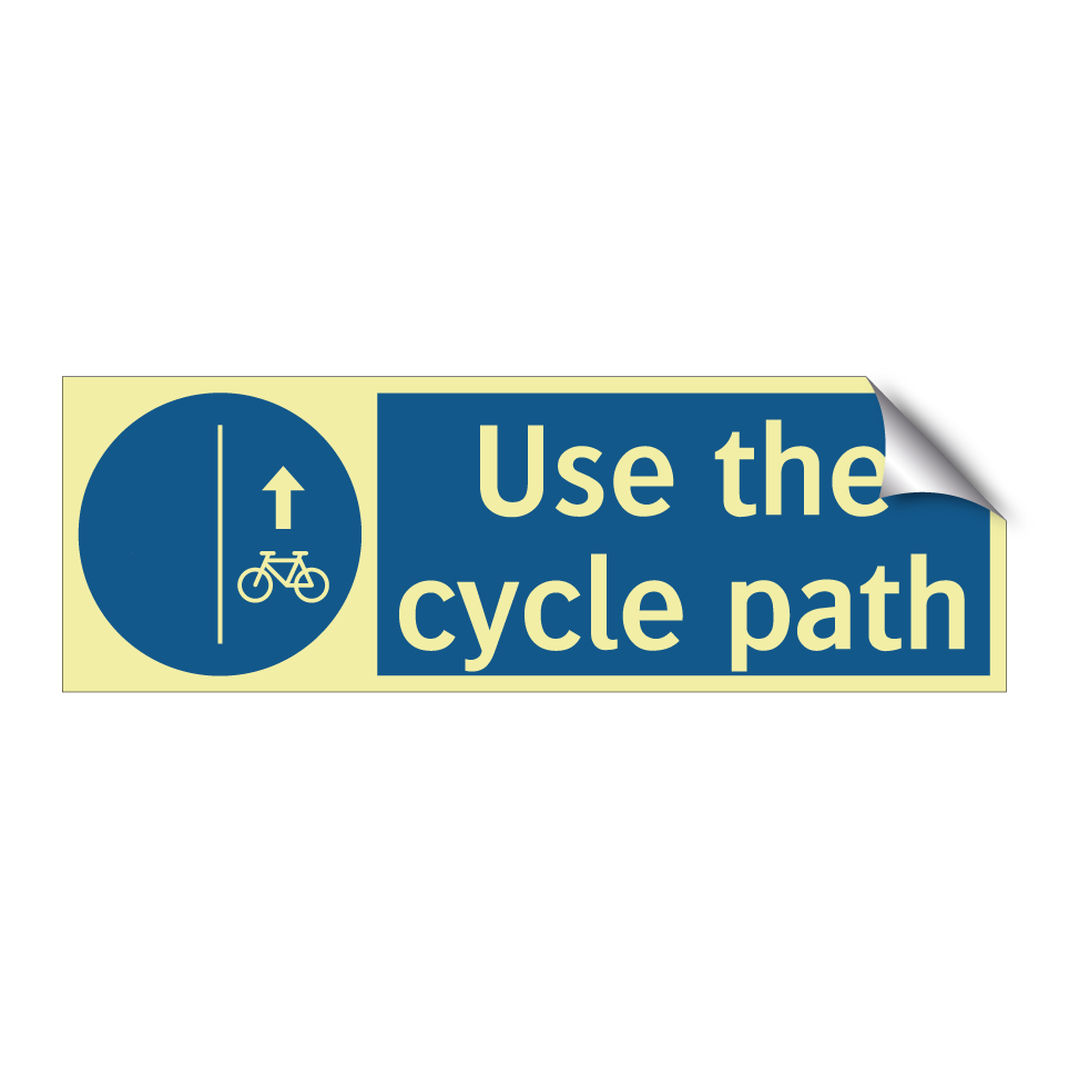 Use the cycle path