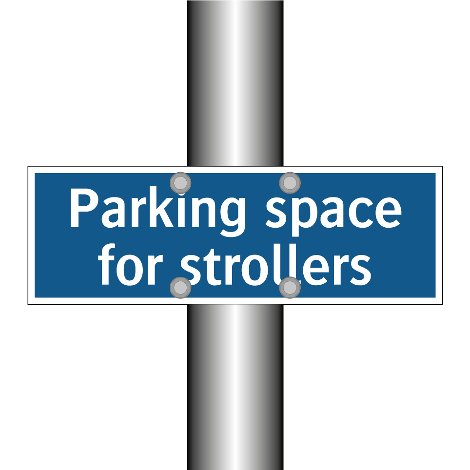 Parking space for strollers