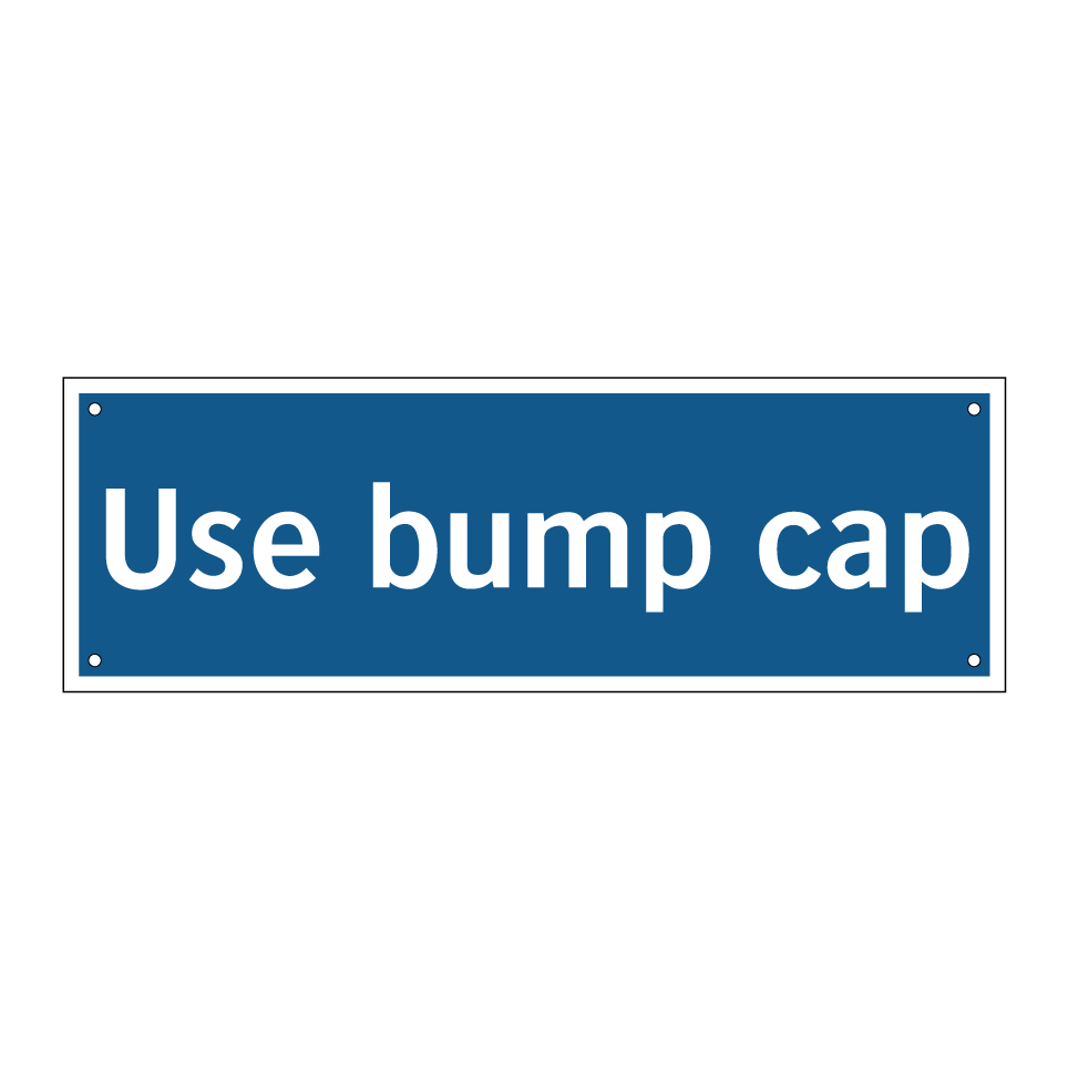 Use bump cap