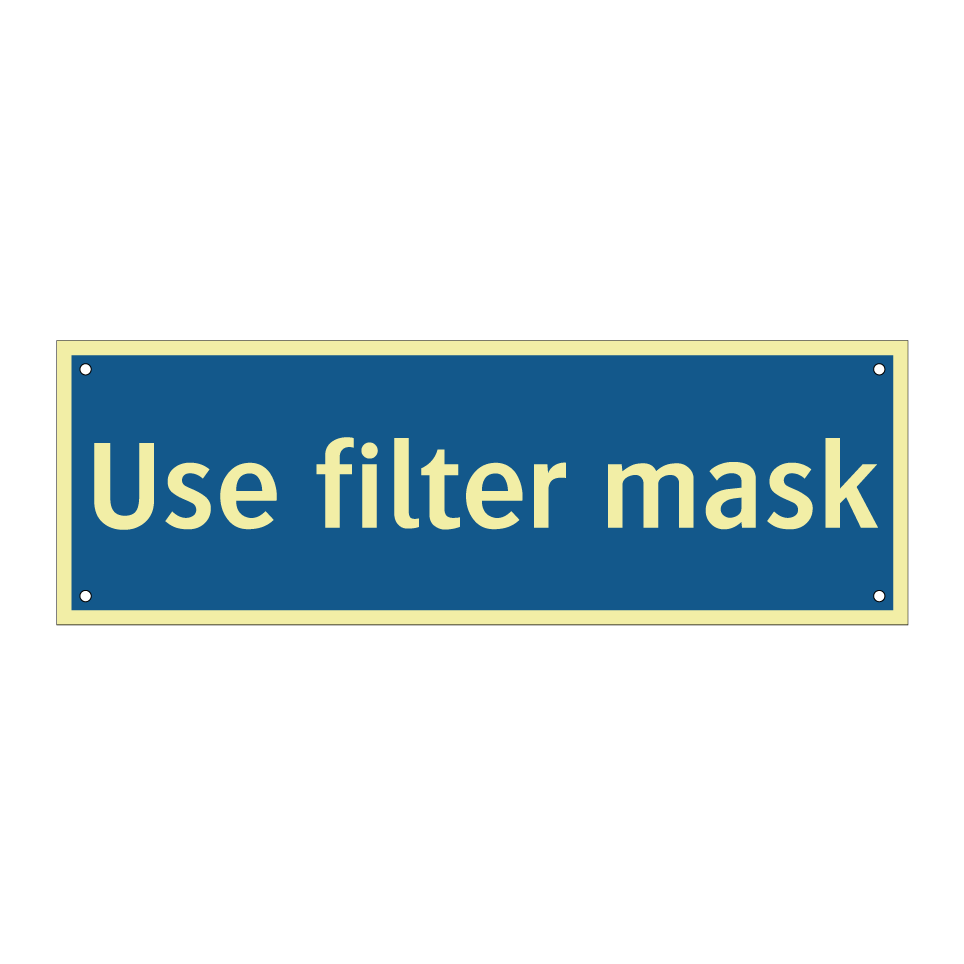 Use filter mask