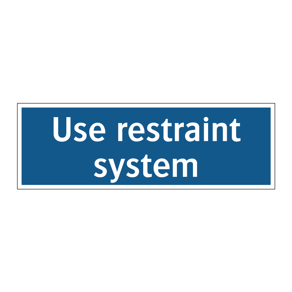 Use restraint system