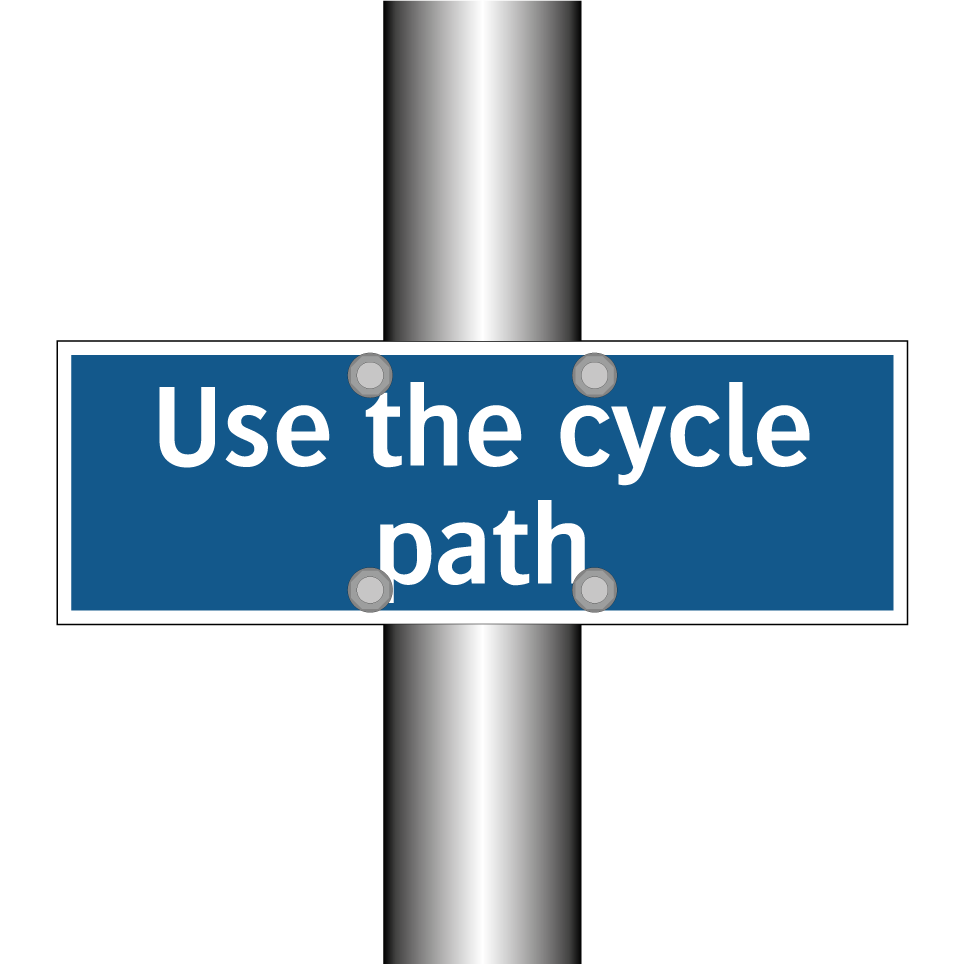Use the cycle path