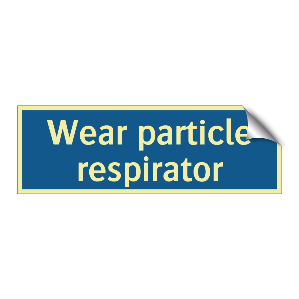 Wear particle respirator