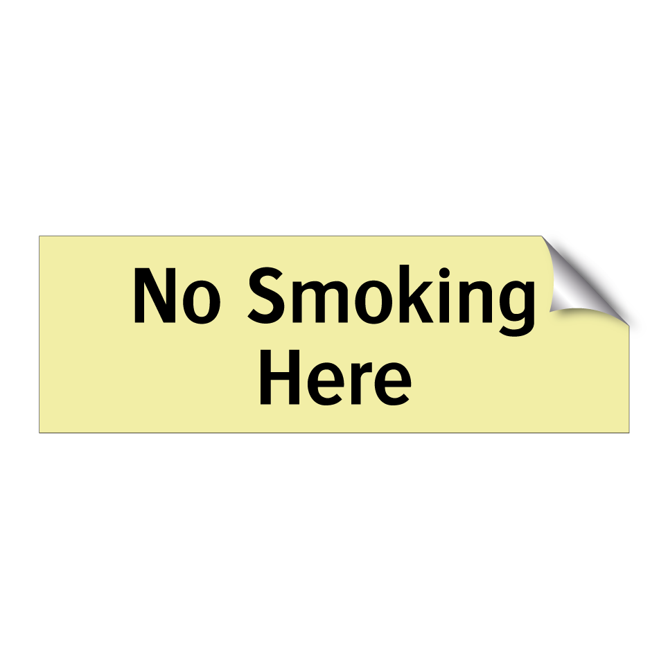 No Smoking Here
