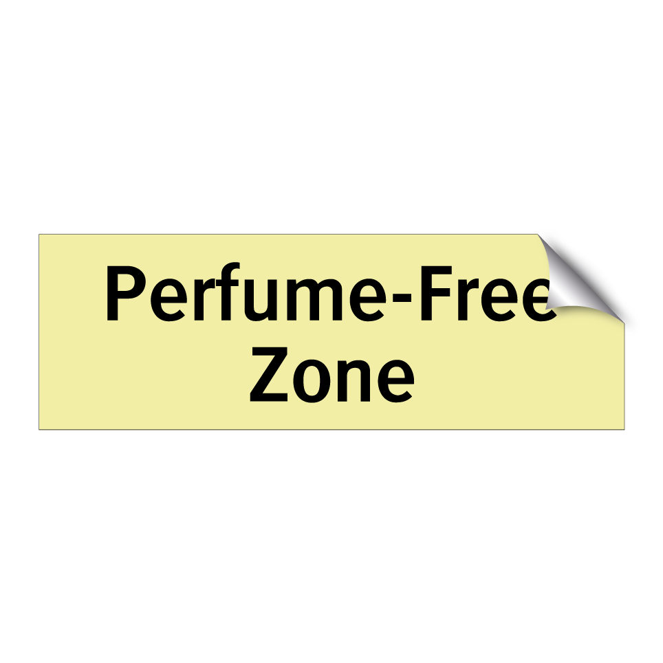 Perfume-Free Zone