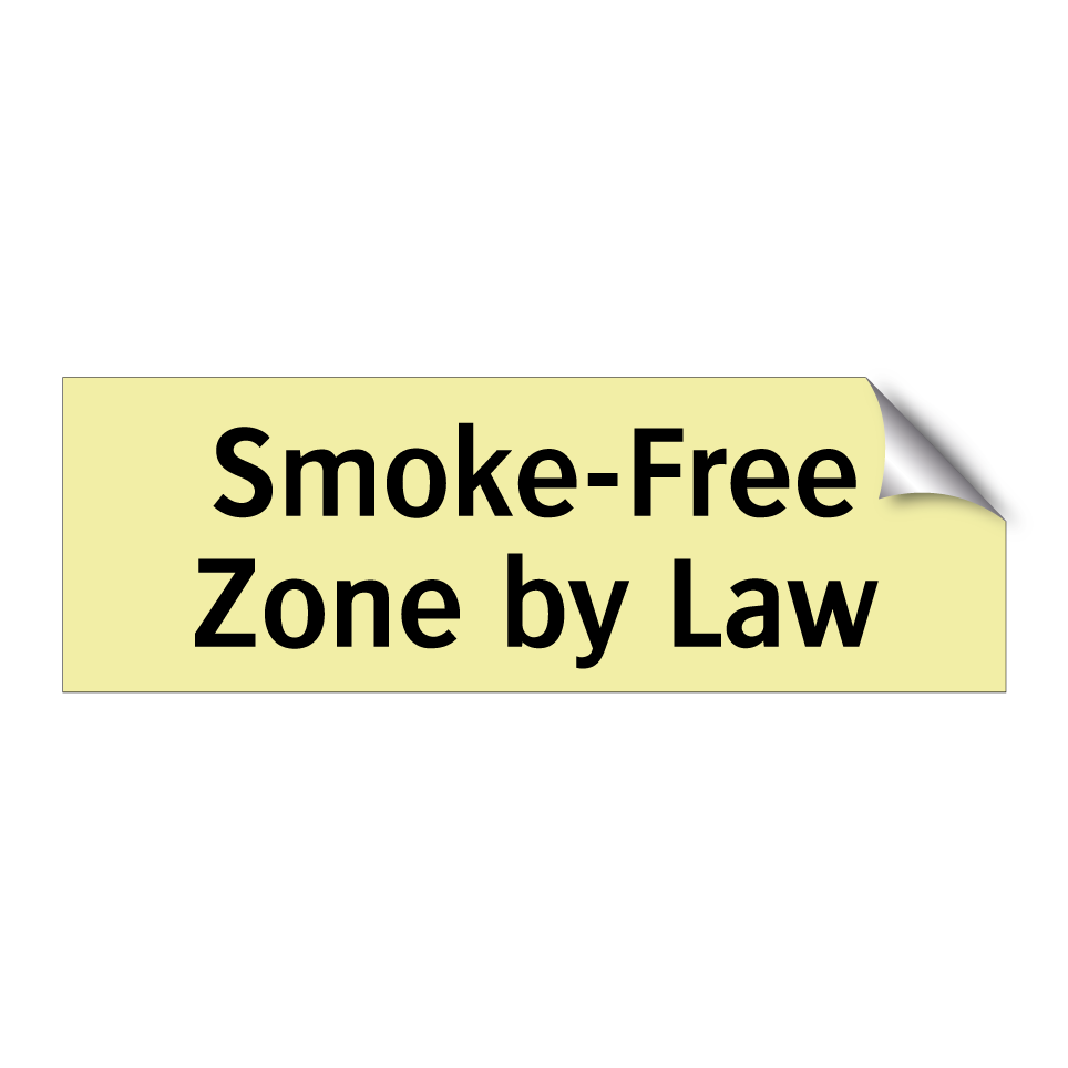 Smoke-Free Zone by Law