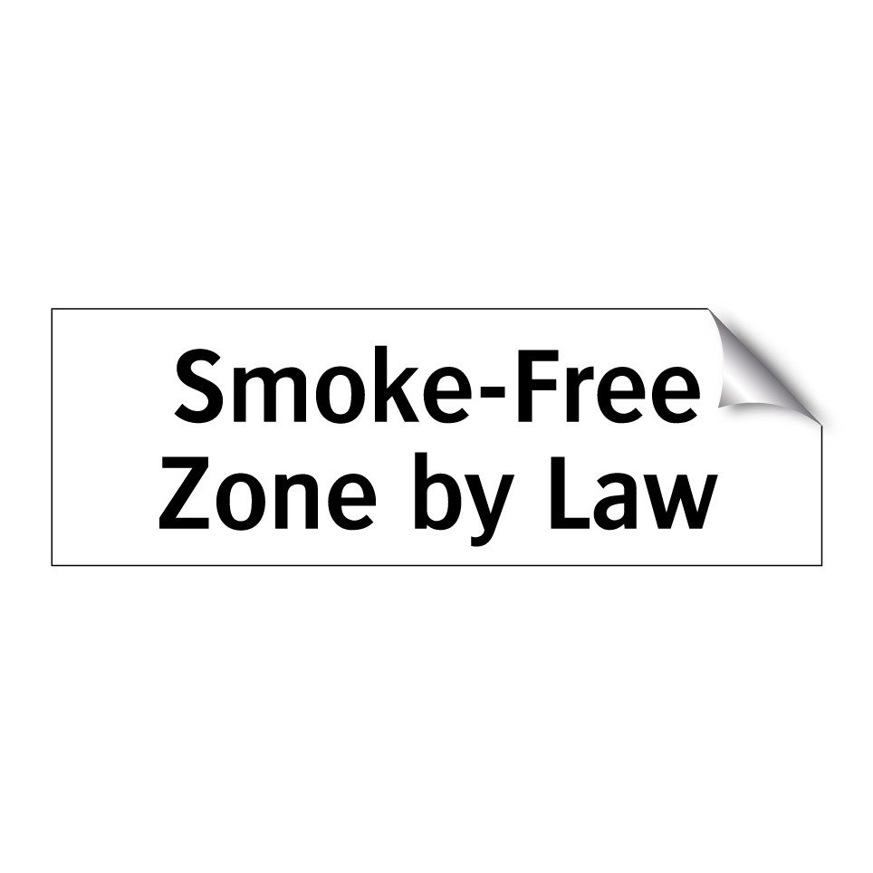 Smoke-Free Zone by Law