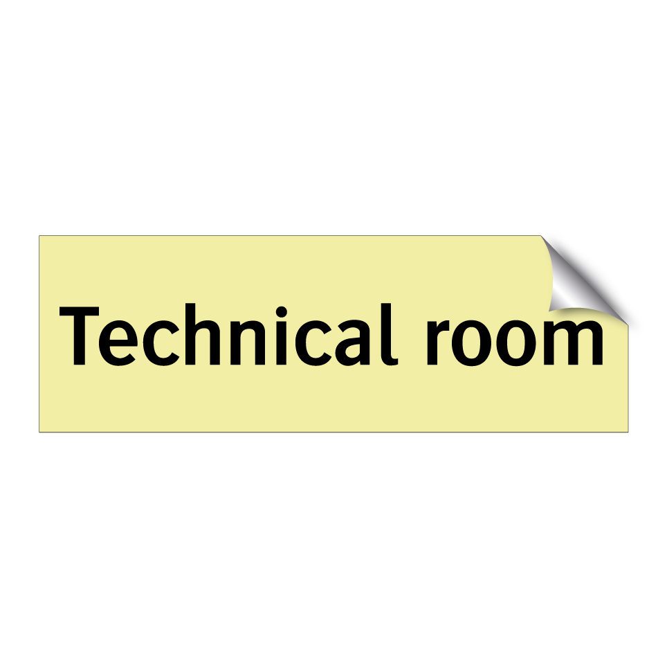 Technical room