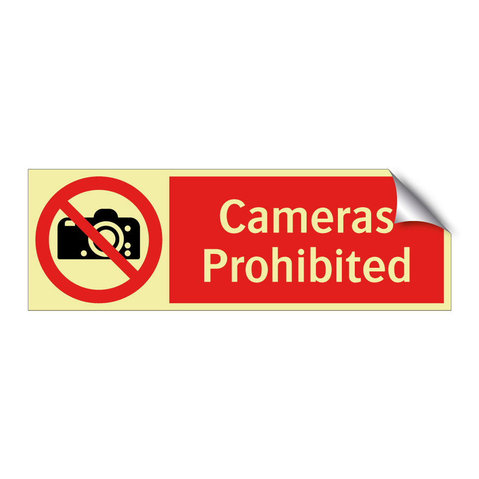 Cameras Prohibited