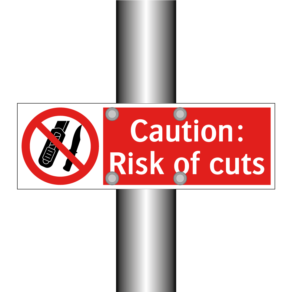 Caution: Risk of cuts