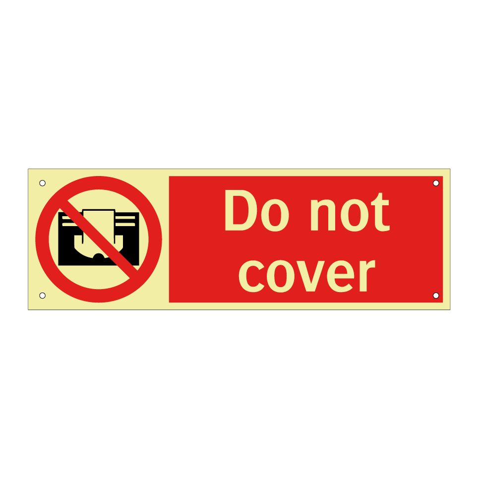 Do not cover