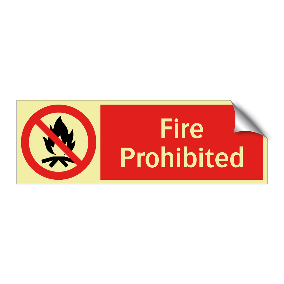 Fire Prohibited