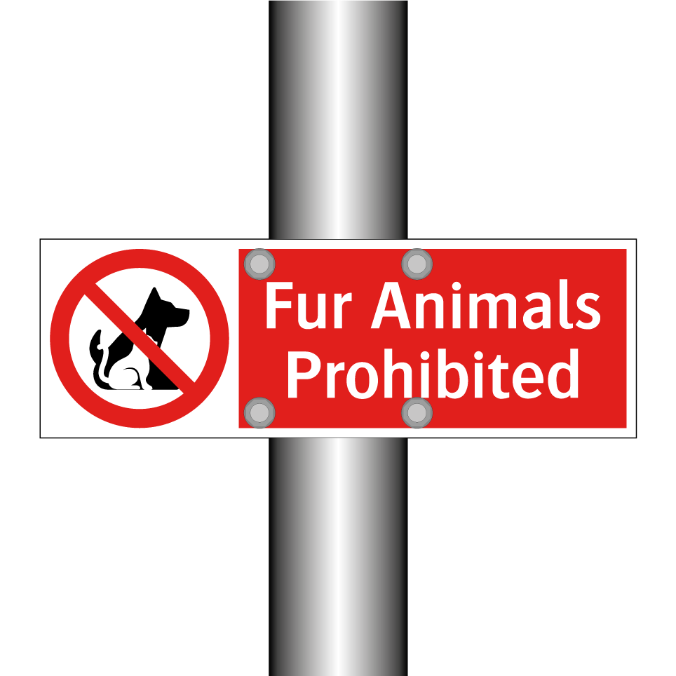 Fur Animals Prohibited