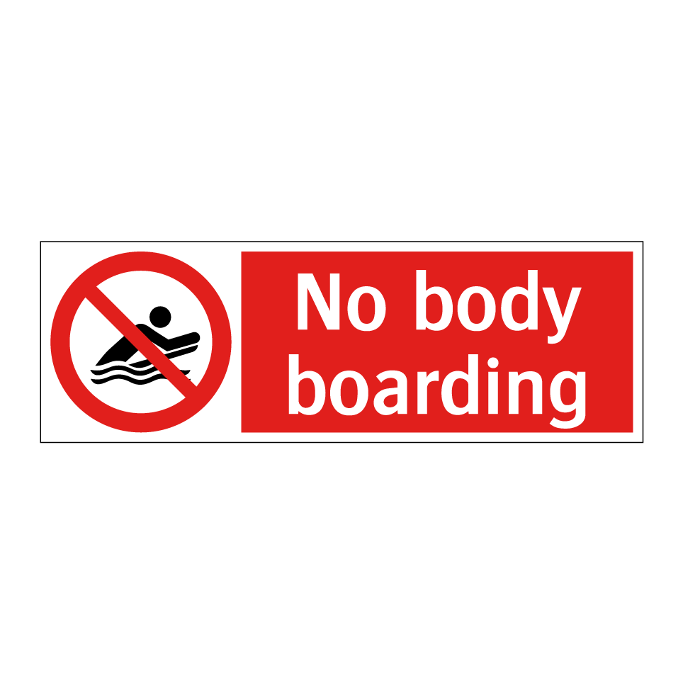 No body boarding