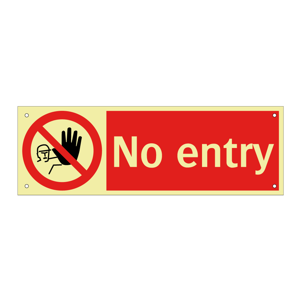 No entry