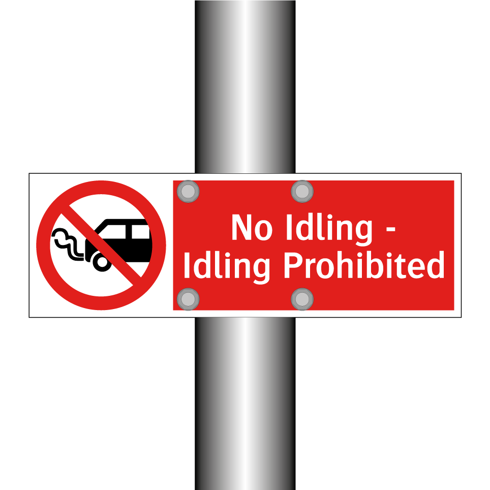 No Idling - Idling Prohibited