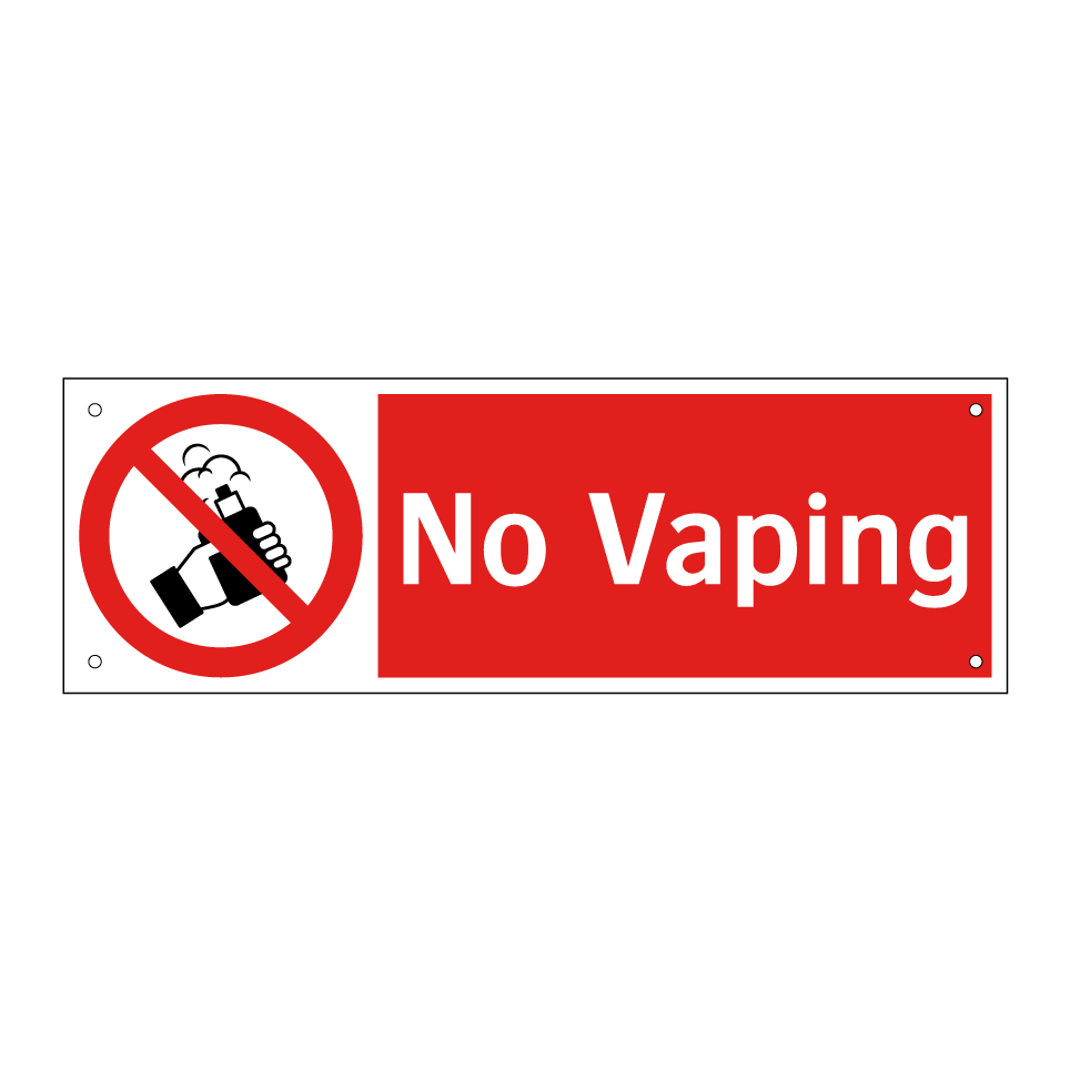 No Vaping
