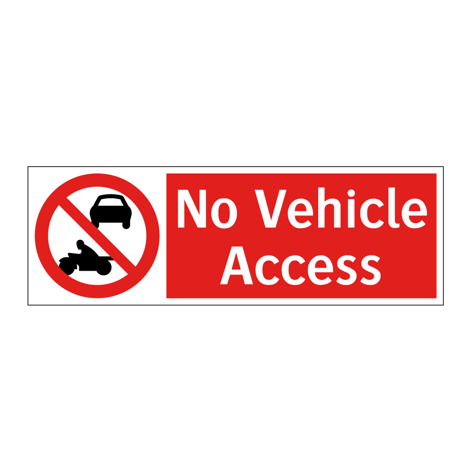 No Vehicle Access