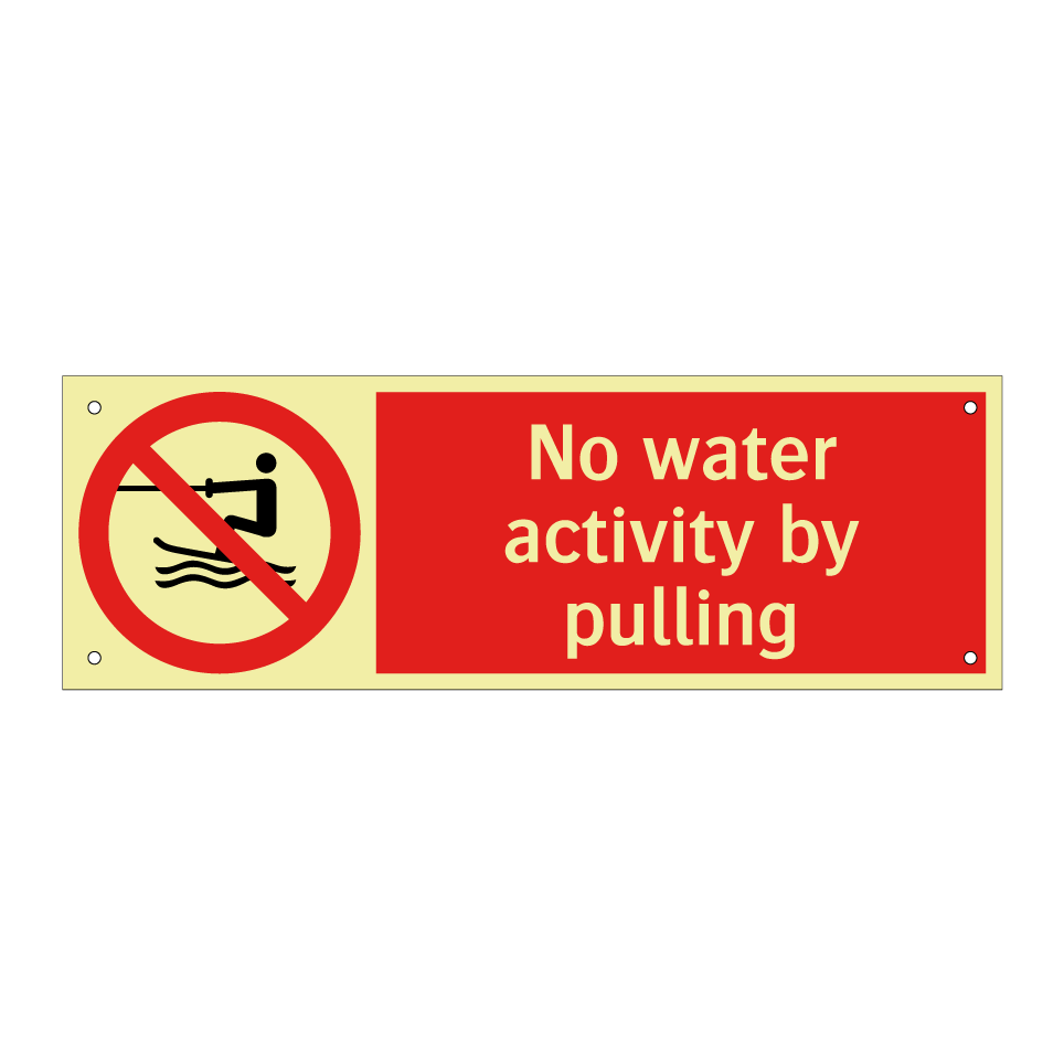 No water activity by pulling