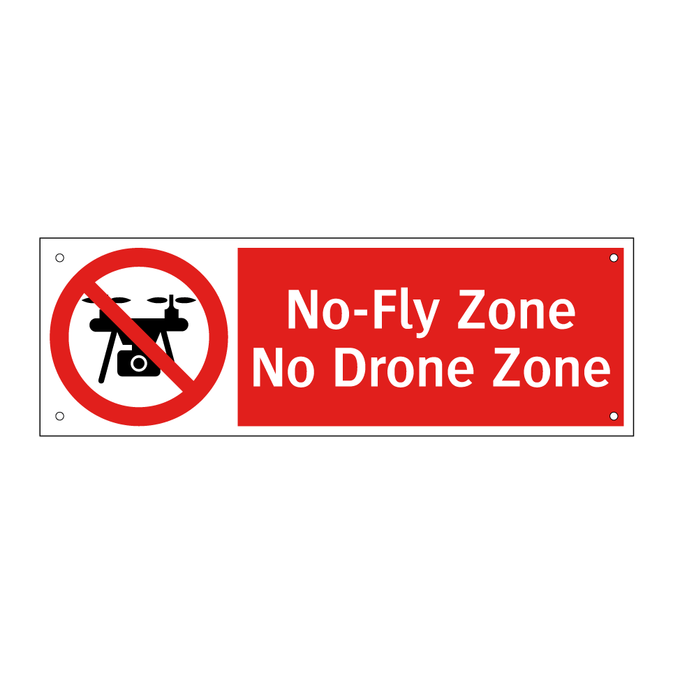 No-Fly Zone No Drone Zone