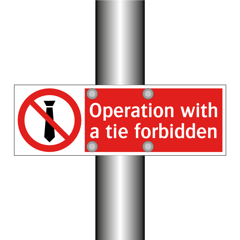 Operation with a tie forbidden