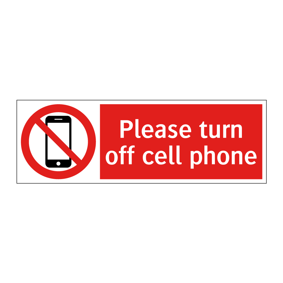 Please turn off cell phone