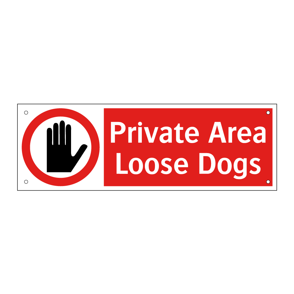 Private Area Loose Dogs
