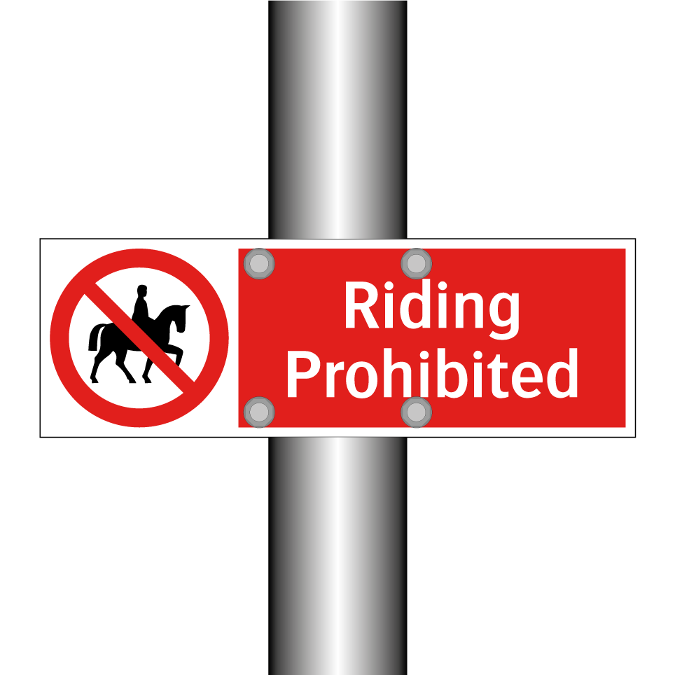 Riding Prohibited