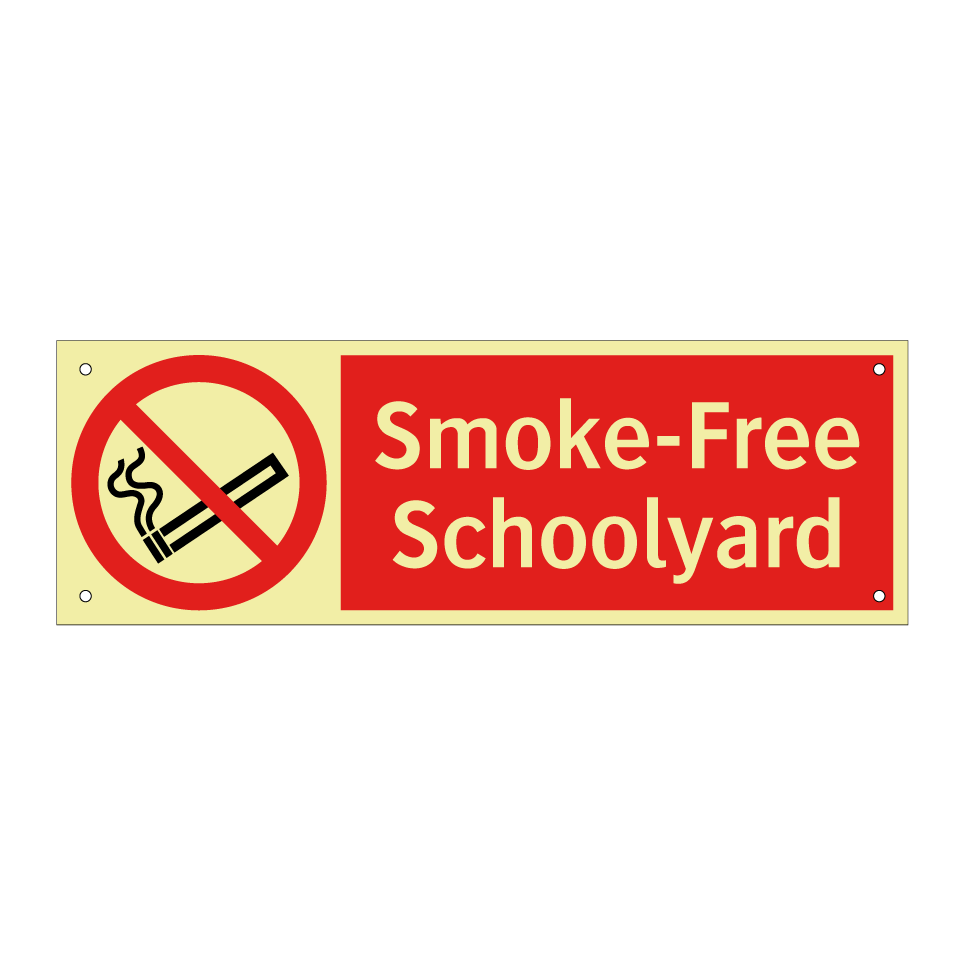 Smoke-Free Schoolyard