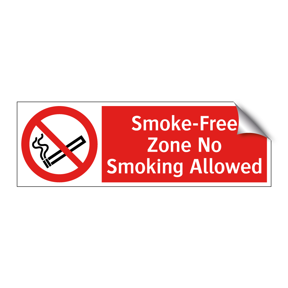 Smoke-Free Zone No Smoking Allowed