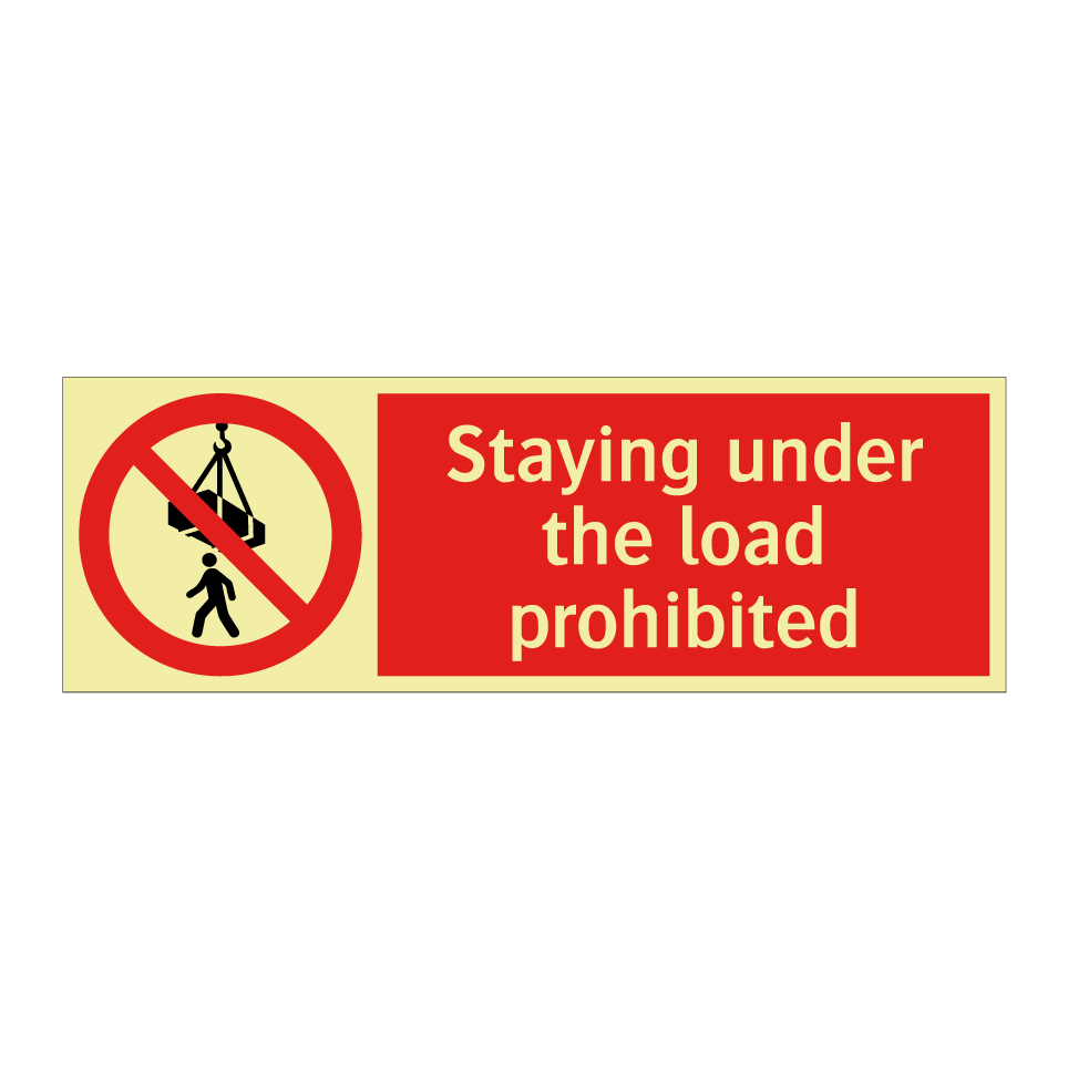 Staying under the load prohibited