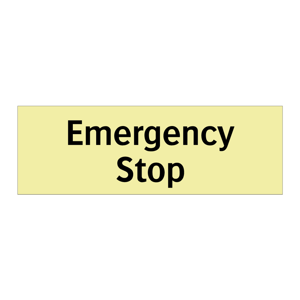Emergency Stop