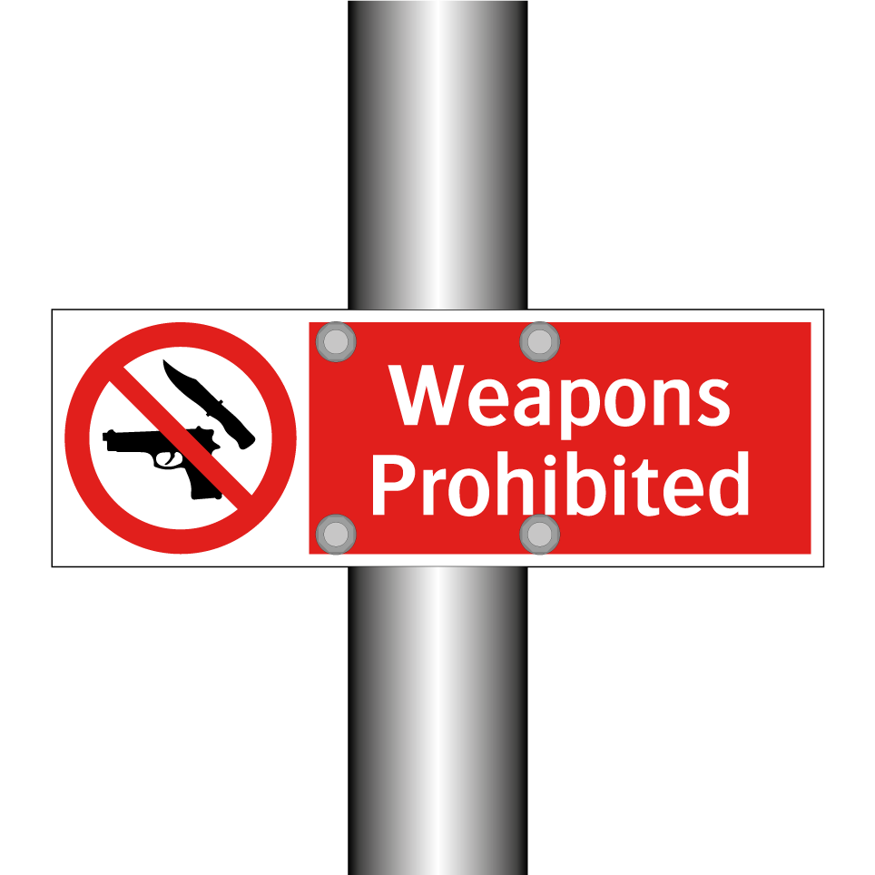 Weapons Prohibited