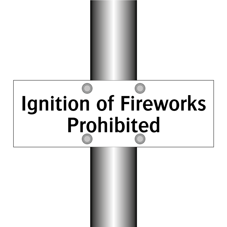 Ignition of Fireworks Prohibited