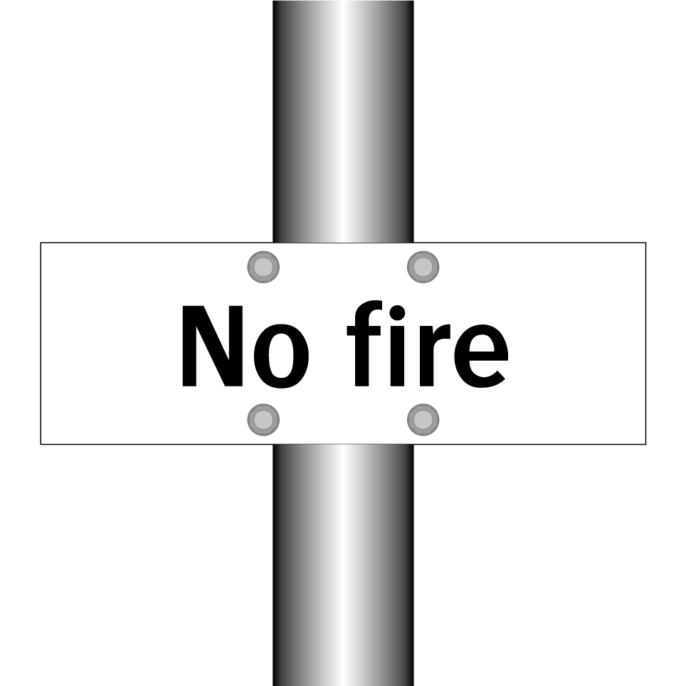 No fire
